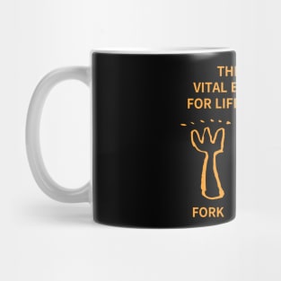 THE MOST  VITAL EQUIPMENT  FOR LIFE EXTENSION Mug